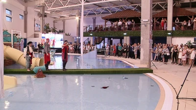 Aquapark Reda - zakończenie prac budowlanych