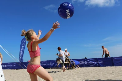 Podwórko NIVEA na plaży we Władysławowie,14- 16 lipca 2017