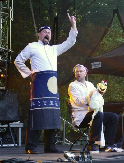 Kabaret Dno i zespół Mitra na Letnim Festynie w Wejherowie