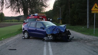 Dwa wypadki na trasie Wejherowo-Linia