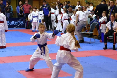 Międzynarodowe zawody karate w Bolszewie - fot. Leszek Spigarski