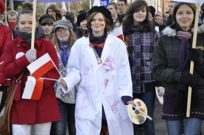 Gdyńska Parada z okazji Dnia Niepodległości