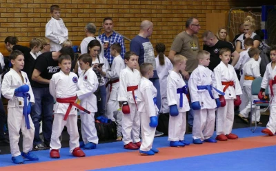 Międzynarodowe zawody karate w Bolszewie - fot. Leszek Spigarski