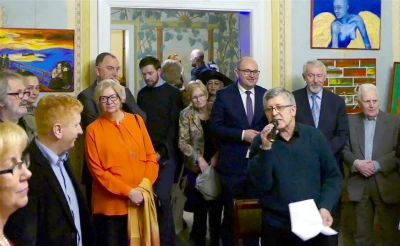 Wernisaż malarstwa Zygmunta Pałasza