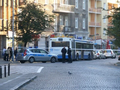 Niewybuch na Placu Gdynian Wysiedlonych