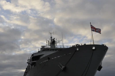HMS Bulwark w Gdyni