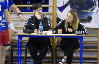 KS Tytani Wejherowo - Sambor Tczew  25 : 28, 7.10.2017, fot. Leszek Spigarski