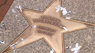 Odsłonięcie kolejnych nazwisk - Aleja Gwiazd Sportu Władysławowo - fot. TTM