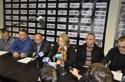 Konferencja klubu Gryf Orlex Wejherowo