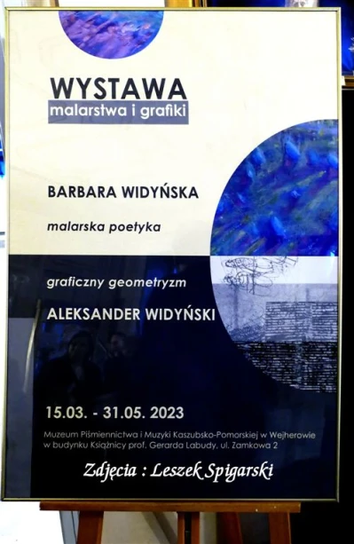 Wystawa malarstwa i grafiki - Barbara Widyńska i Aleksander Widyński