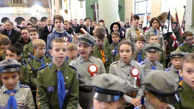 Święto Niepodległości 2017 – msza święta w wejherowskiej Kolegiacie – fot. Leszek Spigarski