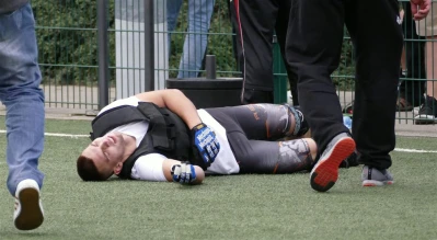 Wejher Cross Games 2017, półfinał – sanie i kamizelka, fot. Leszek Spigarski