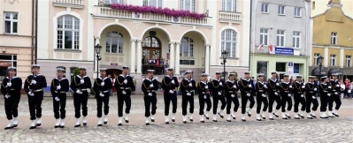 Musztra paradna na Placu Jakuba Wejhera 2017. Fot. Leszek Spigarski.