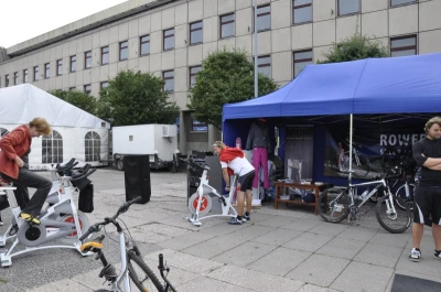 Rowerowo przy Gdyńskim Akwarium