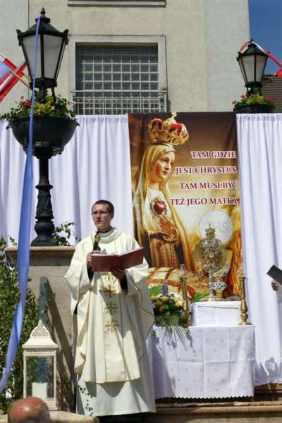 Boże Ciało 2017. Uroczystośc w parafii pw. Trójcy Świętej w Wejherowie. Fot. Leszek Spigarski