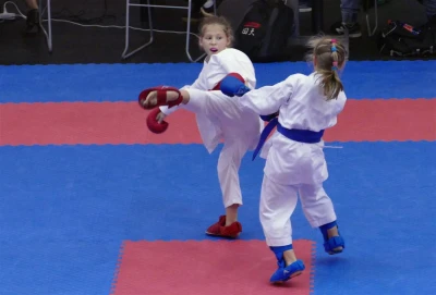 Międzynarodowe zawody karate w Bolszewie - fot. Leszek Spigarski