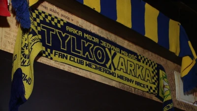 Spotkanie Arki Gdynia z kibicami w Wejherowie