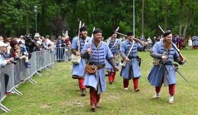 Rekonstrukcja historyczna 2017. Bitwa o taborowy wóz kupiecki - fot. Leszek Spigarski