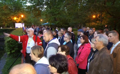 Noc Muzeów 2016. W parku i na Kalwarii z przewodnikiem. Fot. Marta Krawczyk