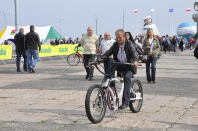 Rowerowo przy Gdyńskim Akwarium