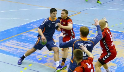 Tytani Wejherowo pokonani przez SMS ZPRP Gdańsk 27 : 32 - fot. Leszek Spigarski