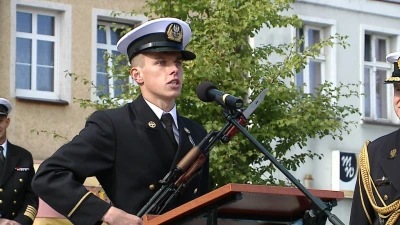 Przysięga wojskowych w Pucku
