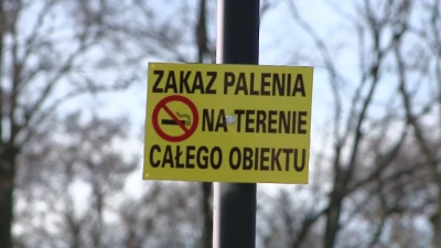 Wiosna w parku nie dla palaczy