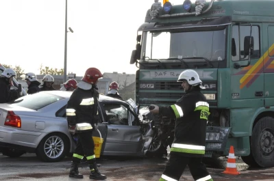 Wypadek w Gościcinie