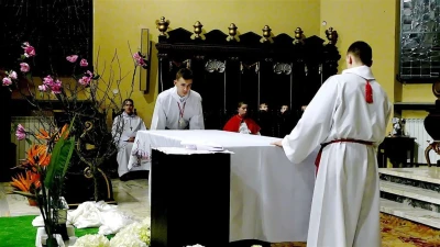 Liturgia Wielkiego Piątku w wejherowskiej Kolegiacie