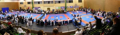 Międzynarodowe zawody karate w Bolszewie - fot. Leszek Spigarski