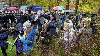 Finał Parady Niepodległości 2017 w Wejherowie - fot. Leszek Spigarski