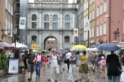 Gdańsk: Deszczowy Jarmark św. Dominika