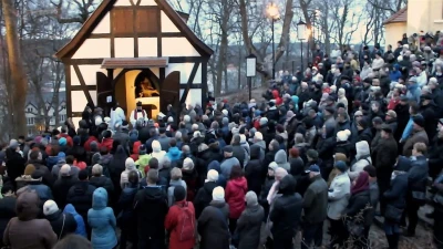 Kaszubska Droga Krzyżowa 2016 na Kalwarii Wejherowskiej fot. Leszek Spigarski