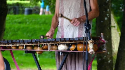 Muzyczne Lato 2017. Zespół „Foliba” na małej scenie w Parku Miejskim