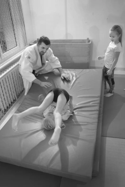 Pierwsze kroki małego judoki