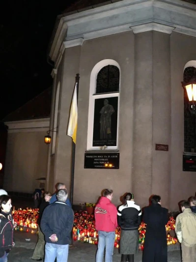 I rocznica śmierci Ojca Świętego Jana Pawła II fot. Leszek Spigarski