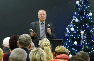 Dyrektor biblioteki w Bolszewie przechodzi na emeryturę (fot. Leszek Spigarski)