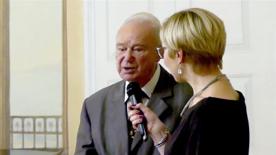 Benefis Edmunda Szymikowskiego w Muzeum PiMK-P – 65 lat z haftem kaszubskim. Fot – Leszek Spigarski