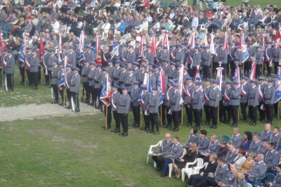 Delegacja z Wejherowa na XI Pielgrzymce Środowiska Policyjnego