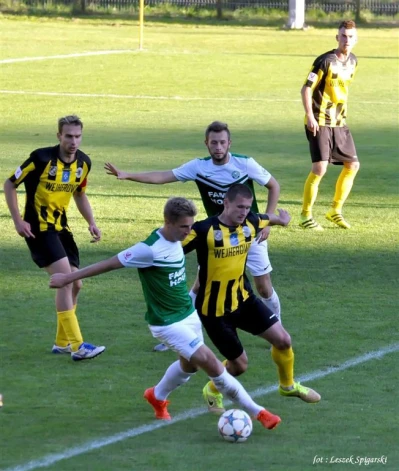 Gryf Wejherowo-Warta Poznań fot. Leszek Spigarski
