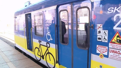 Prezentacja wyremontowanego składu SKM
