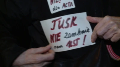 Nie dla ACTA w Gdyni