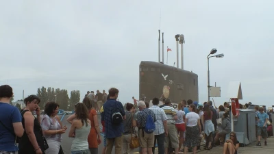 Sobota w gdyńskim porcie wojennym