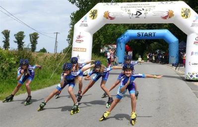 Puchar Kaszub w rolkarstwie szybkim - Kłanino 2017 (fot. Leszek Spigarski)
