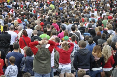 Mecz Hiszpania-Włochy. Tłumy w Fan Zone