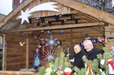 Osłonięcie Szopki Bożonarodzeniowej