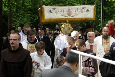 Uroczystości odpustowe na Kalwarii (fot. Leszek Spigarski)