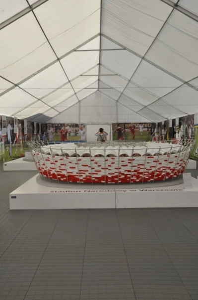Stadiony na Euro w wersji mini