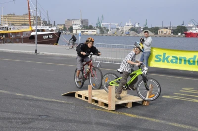 Rowerowo przy Gdyńskim Akwarium