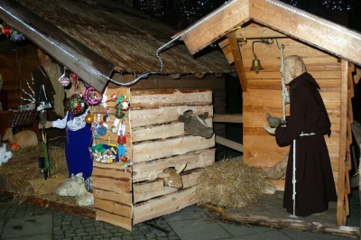 Szopka Bożonarodzeniowa na pl. Jakuba Wejhera fot. Leszek Spigarski